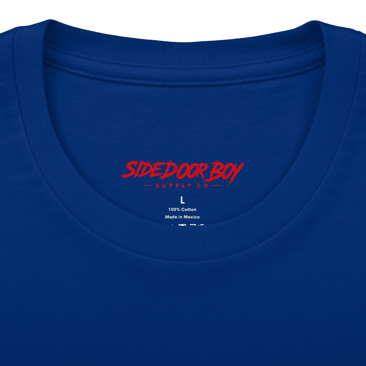 Samurai side door boy Cotton Crew Tee